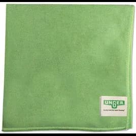 MicroWipe™ Cleaning Cloth 16X15 IN Microfiber Green Maximum Absorbency 10 Count/Case