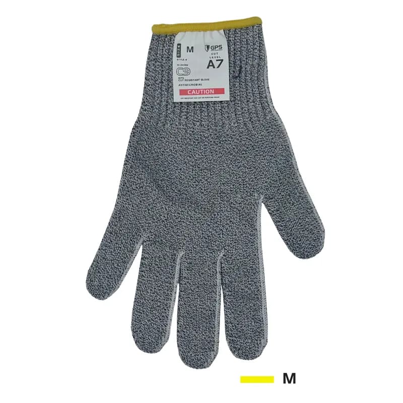 Gloves Medium (MED) Medium Weight Cut Resistant Stainless Steel Fiber 1/Each