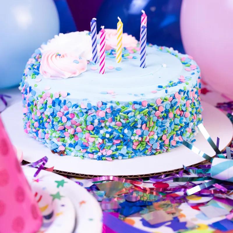 Cake Circle 10 IN Corrugated Paperboard White Round Grease Resistant Single Wall 100/Case