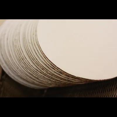 Cake Circle 10 IN Corrugated Paperboard White Round Grease Resistant Single Wall 100/Case