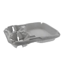 Cup Carrier & Tray 2.25X10.5X13 IN 2 Compartment Molded Fiber Natural For 8-46 OZ Without Handle Reusable 100/Case