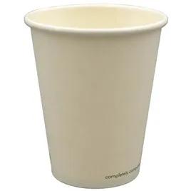 79-Series Hot Cup 8 OZ Single Wall Poly-Coated Paper White 1000/Case