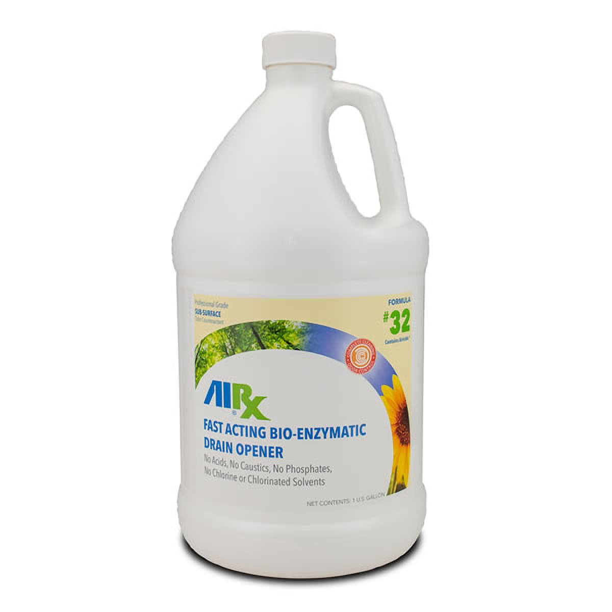 AirX® 32 Drain Opener 1 GAL Bio-enzymatic 4 Count/Case