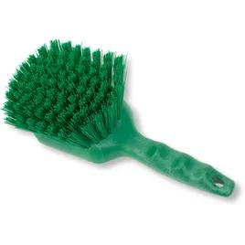 Sparta® Scrub Brush 8 IN PP Polyester Green Color Coded Short Handle Floater 1/Each