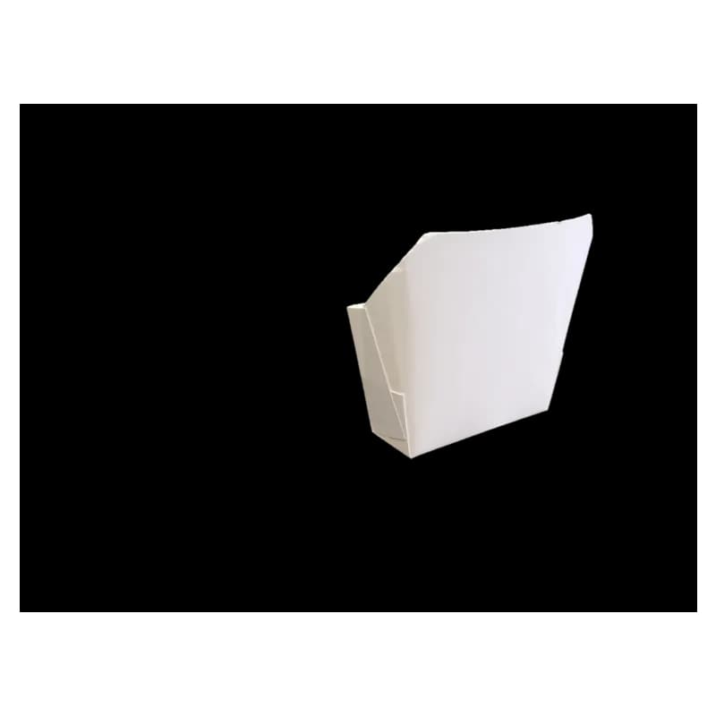 French Fry Cup & Scoop Paper White 1000/Case