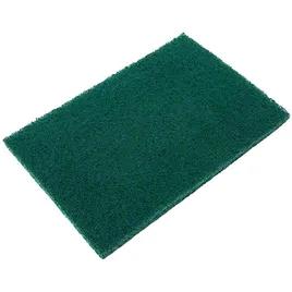 General Purpose Scouring Pad 6X9 IN Green Rectangle 10 Count/Pack 6 Packs/Case 60 Count/Case