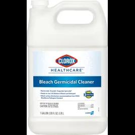 Clorox Healthcare® Bleach Germicidal Unscented One-Step Disinfectant Deodorizer 1 GAL Multi Surface RTU 4/Case