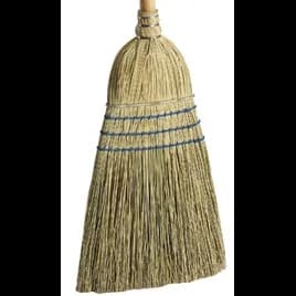 Bristles Warehouse Broom 28 LB 42IN Natural Wood Natural Fiber 1/Each
