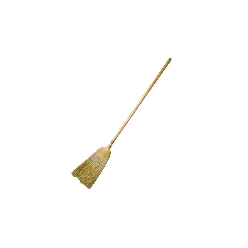 Bristles Warehouse Broom 28 LB 42IN Natural Wood Natural Fiber 1/Each