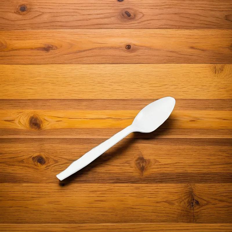 Victoria Bay Teaspoon PS White Heavyweight 100 Count/Box 10 Box/Case 1000 Count/Case