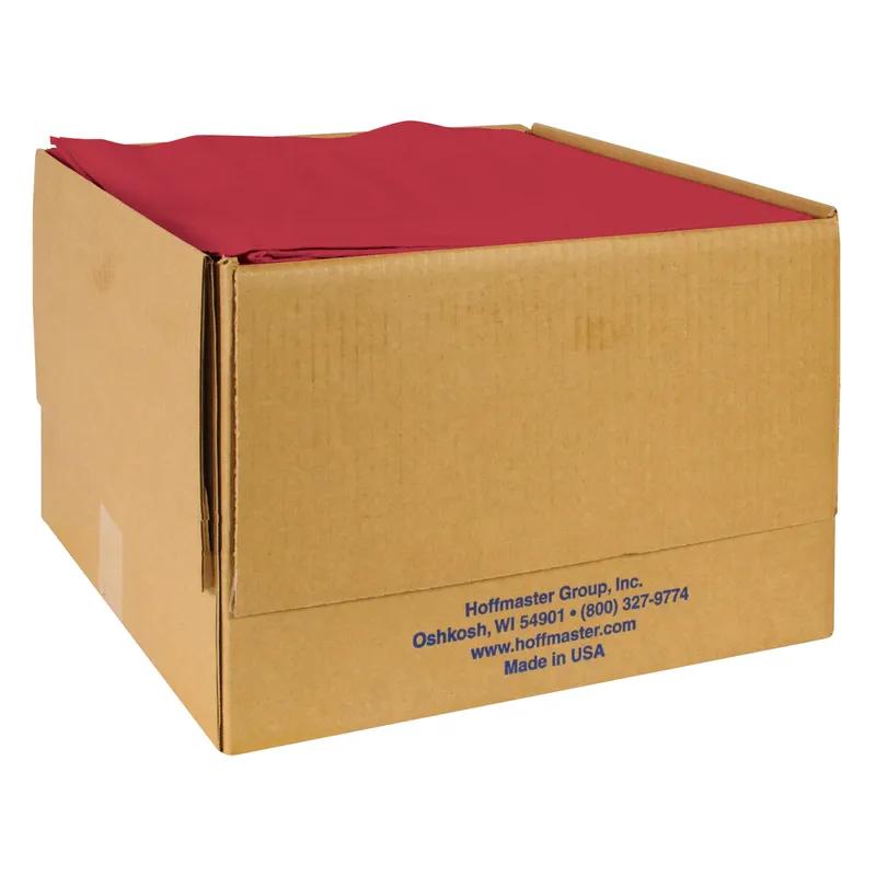 Table Cover 54X108 IN Paper Poly Blend Red 25/Case
