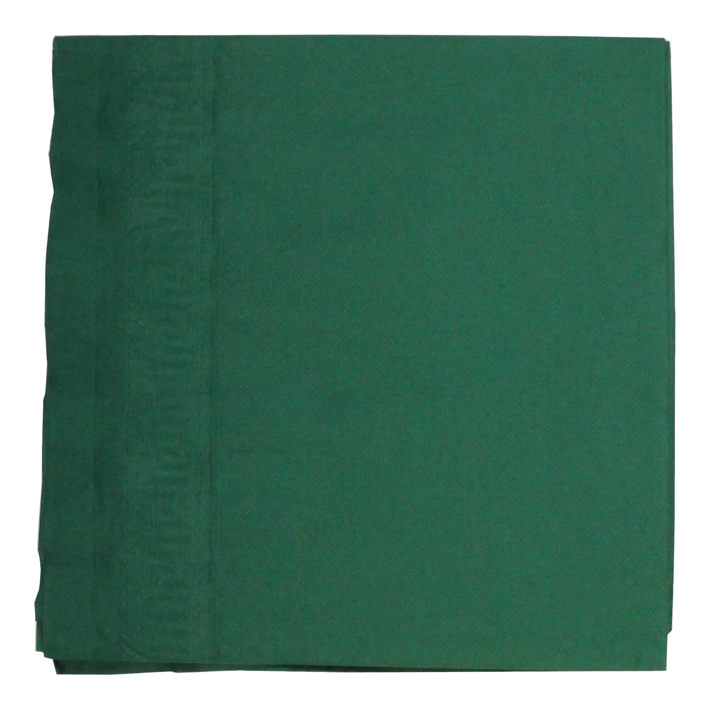 Table Cover 54X108 IN Paper Green Rectangle 25/Case