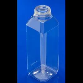 Juice Bottle 16 OZ PET Clear Square 160/Case