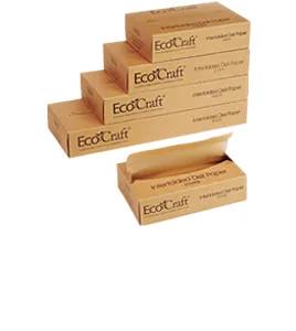 Bagcraft® EcoCraft® Multi-Purpose Sheet 15X10.75 IN Dry Wax Paper Natural With Dispenser Box Interfold 6000/Case