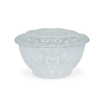 Victoria Bay Salad Bowl & Lid Combo With Dome Lid 32 OZ PET Clear Round Unhinged 150/Case