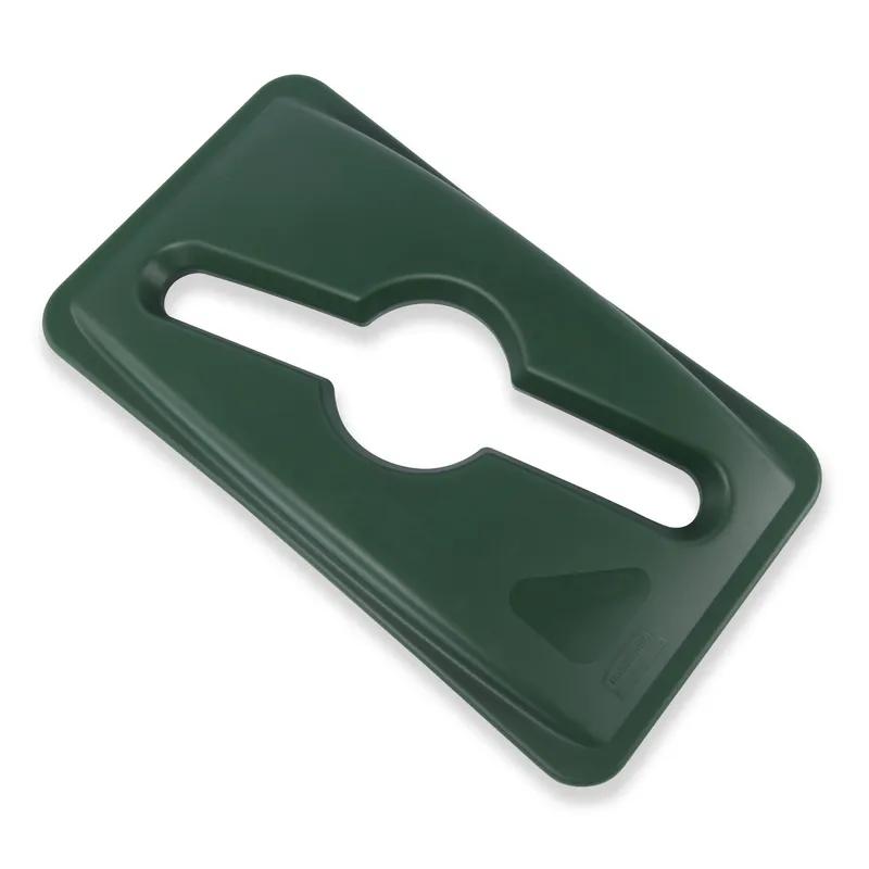 Slim Jim® Lid Green Resin Single Stream 1/Each