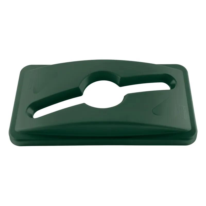 Slim Jim® Lid Green Resin Single Stream 1/Each