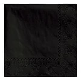 Beverage Napkins 9.5X9.5 IN Black Paper 2PLY 1000/Case