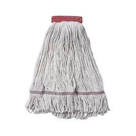 Mop Head Small (SM) 12 OZ Natural Cotton Rayon Synthetic Fiber Non-Antibacterial Looped 12/Case