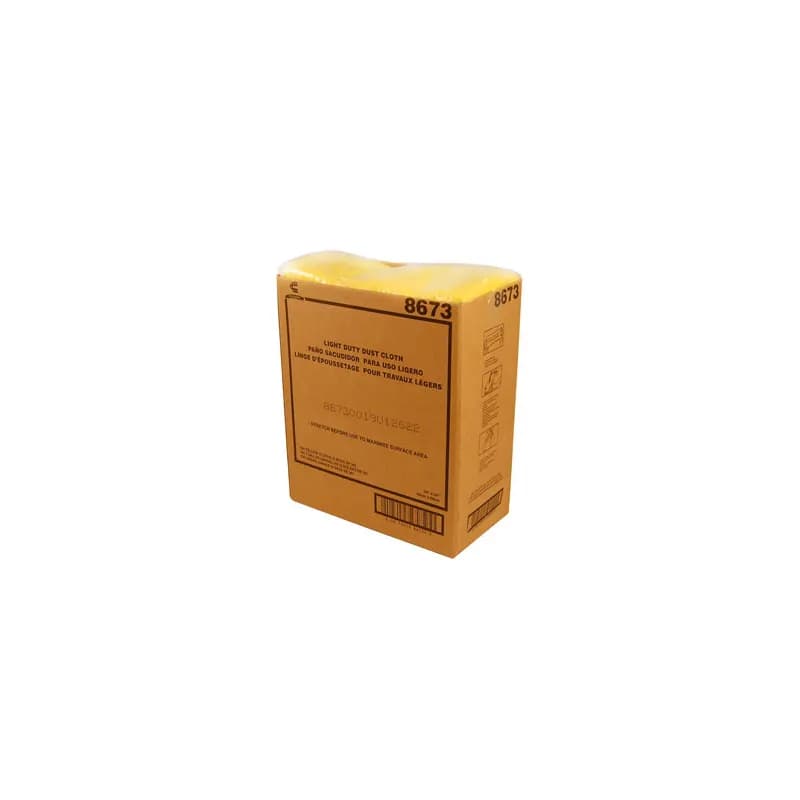 Chicopee® Stretch'n Dust® Dust Cloth 24X24 IN Light Duty Yellow Disposable 150/Case