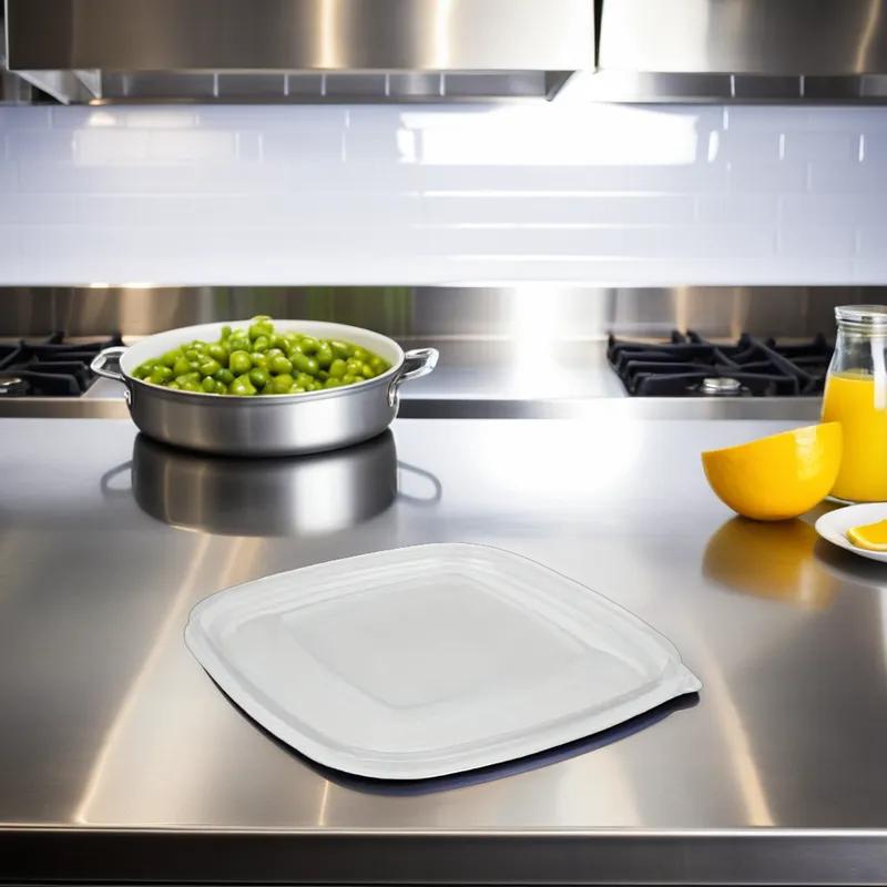 Lid Flat Clear For Bowl 50/Case