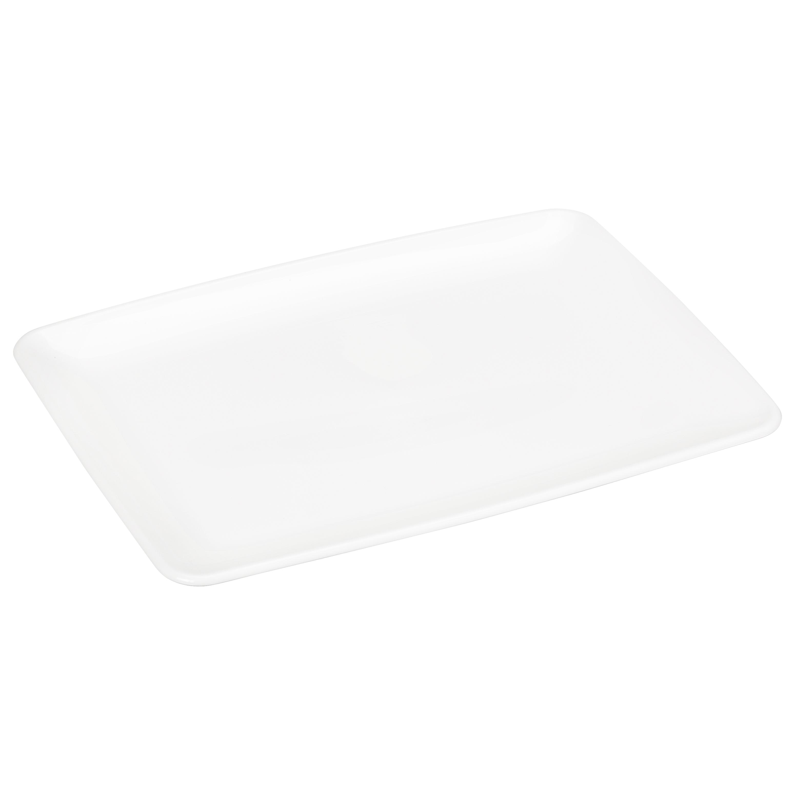 Mozaïk® Serving Tray Base 8X11X0.55 IN PS White Rectangle 72/Case