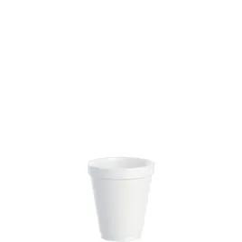 Dart® J Cup® Cup Insulated 6 OZ EPS White 25 Count/Pack 40 Packs/Case 1000 Count/Case