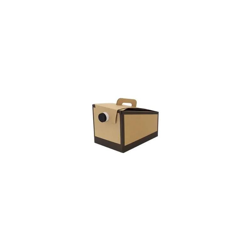 Victoria Bay Hot Beverage Box 96 OZ 9X6.5X9.5 IN Corrugated Paperboard Kraft 25/Case