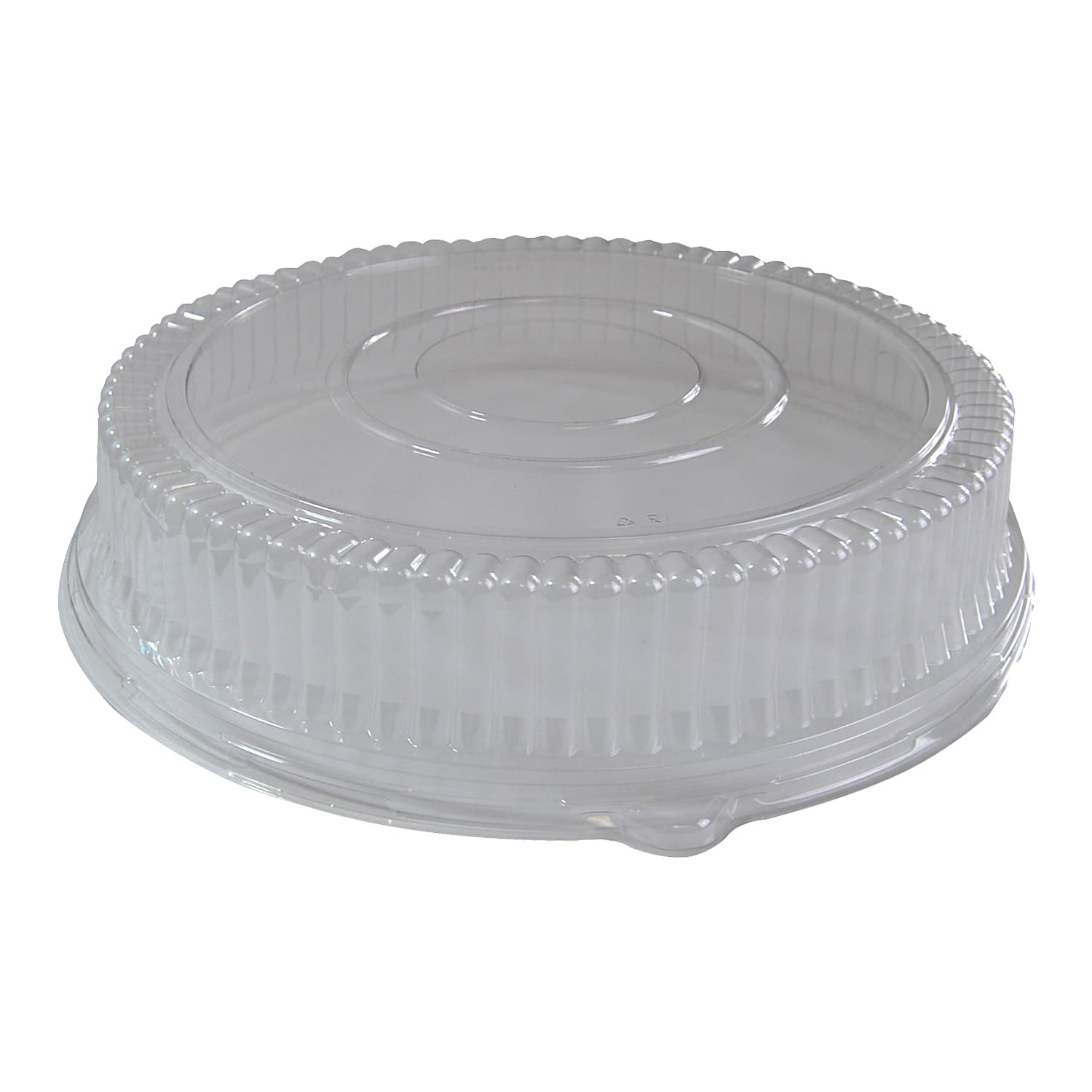 Lid 16.13X4.13 IN PET Clear Round For Platter 36/Case