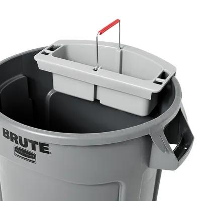 Brute® Receptacle Maid Caddy 16.38X9.38X5 IN Gray Plastic 1/Each