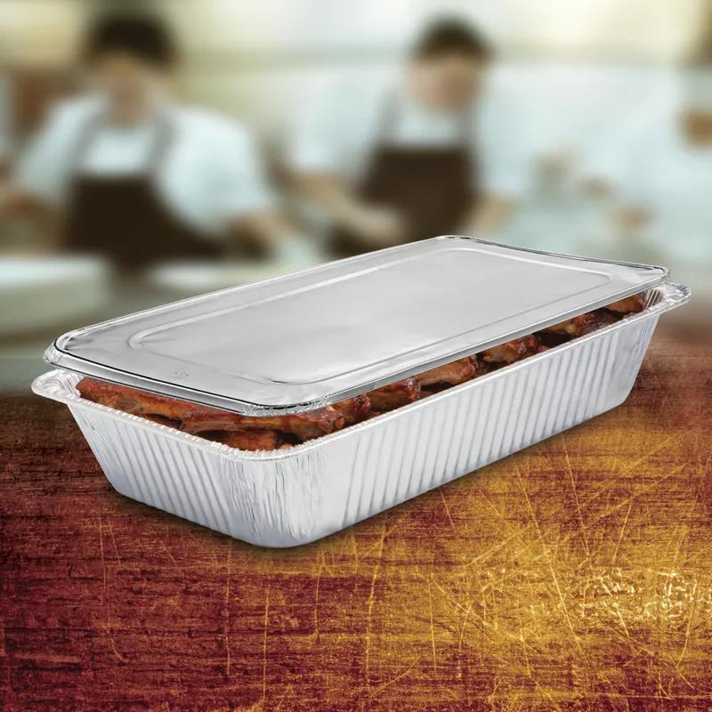 Lid Full Size Aluminum Silver For Steam Table Pan 50/Case