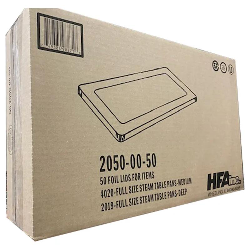 Lid Full Size Aluminum Silver For Steam Table Pan 50/Case