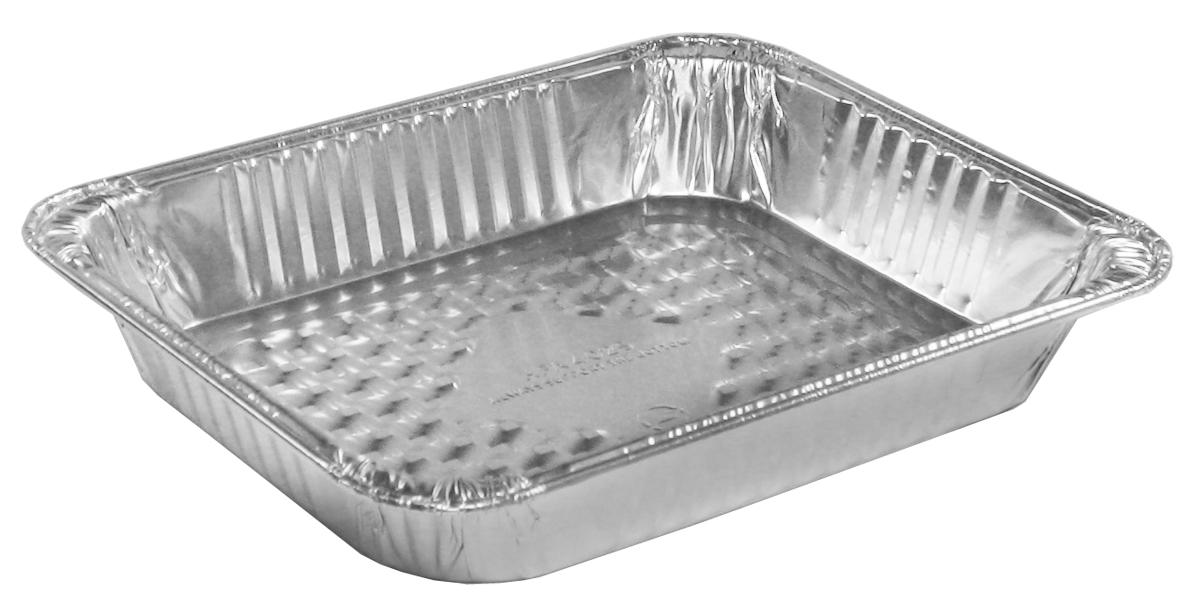 Steam Table Pan 1/2 Size 10.5X8.125X2.25 IN Aluminum Medium 100/Case