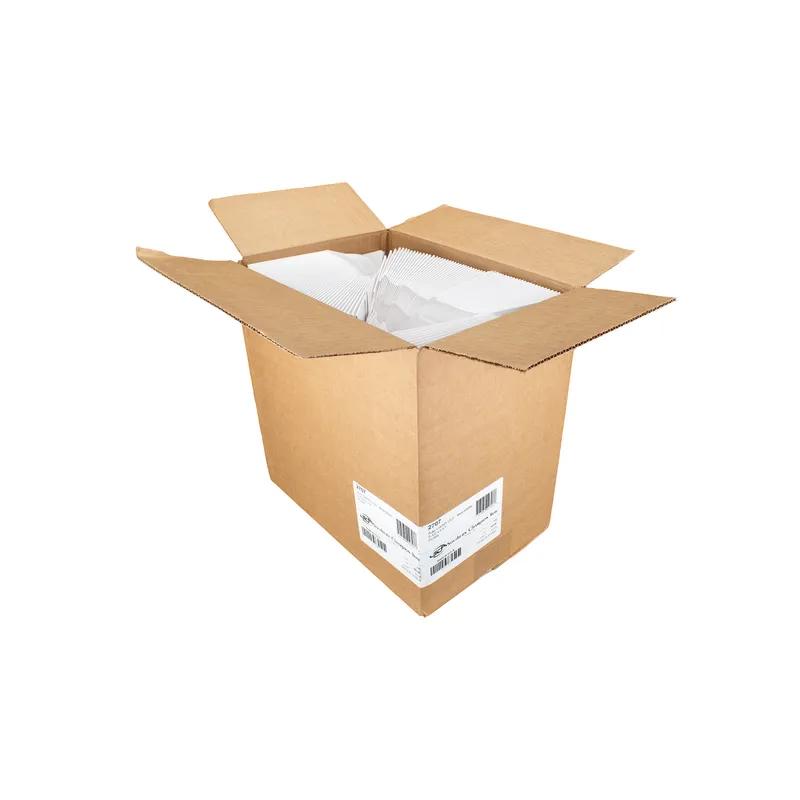 Lunch Take-Out Box Barn Medium (MED) 9.5X5X5 IN SBS Paperboard White Rectangle 125/Case