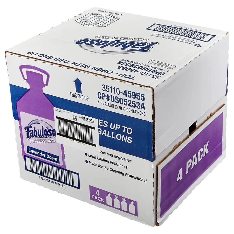 Fabuloso® Lavender All Purpose Cleaner 1 GAL Multi Surface Neutral Liquid 4/Case