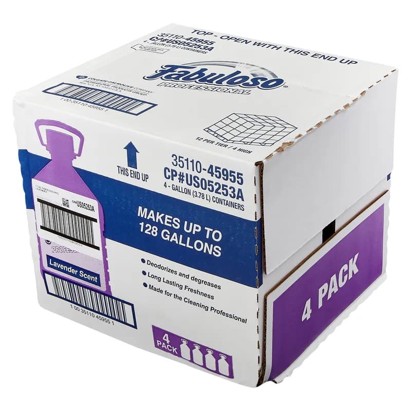 Fabuloso® Lavender All Purpose Cleaner 1 GAL Multi Surface Neutral Liquid 4/Case