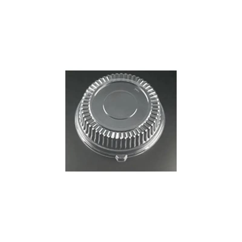 Lid Dome 12 IN PET Clear Round For Container 25/Case