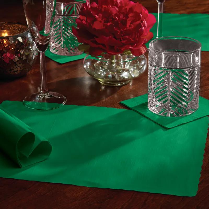 Placemat 10X14 IN Green Paper 1000/Case