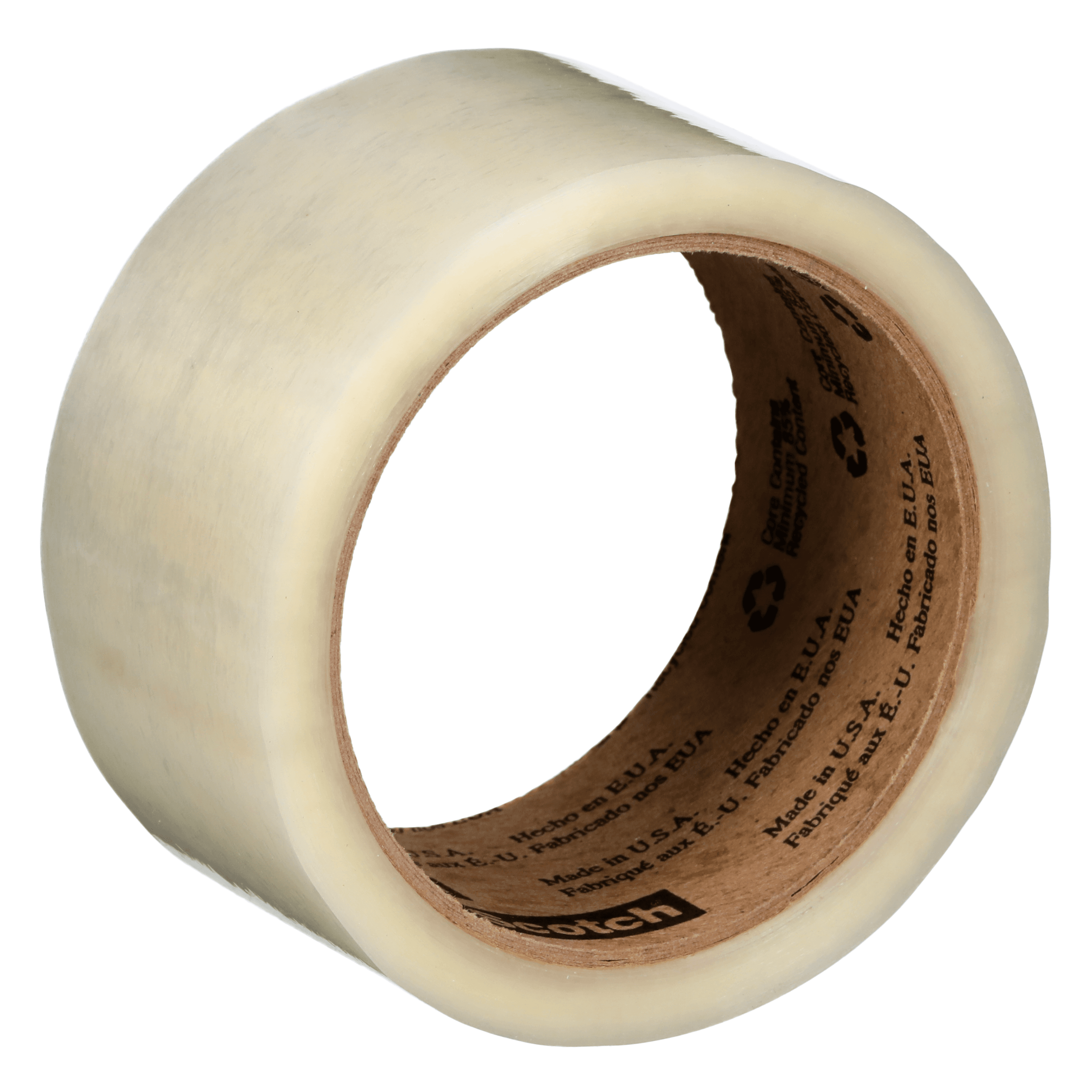 Scotch® 371 Hot Melt Tape 1.88IN X54.68YD Clear PP Synthetic Rubber 1/Case