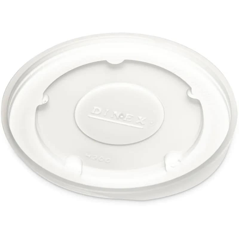 Dinex® Heritage Collection® Lid PS Translucent Round For 9 OZ Bowl 1000/Case