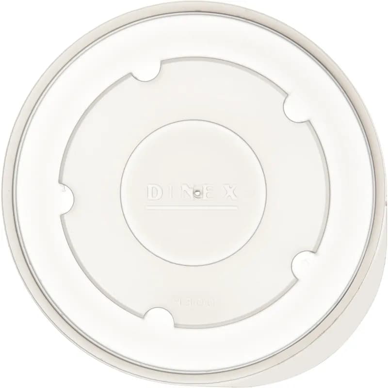 Dinex® Heritage Collection® Lid PS Translucent Round For 9 OZ Bowl 1000/Case