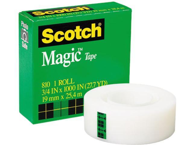 Scotch® Magic Scotch Tape 0.75IN X1000YD Clear With 1 IN Core Diameter 6/Pack