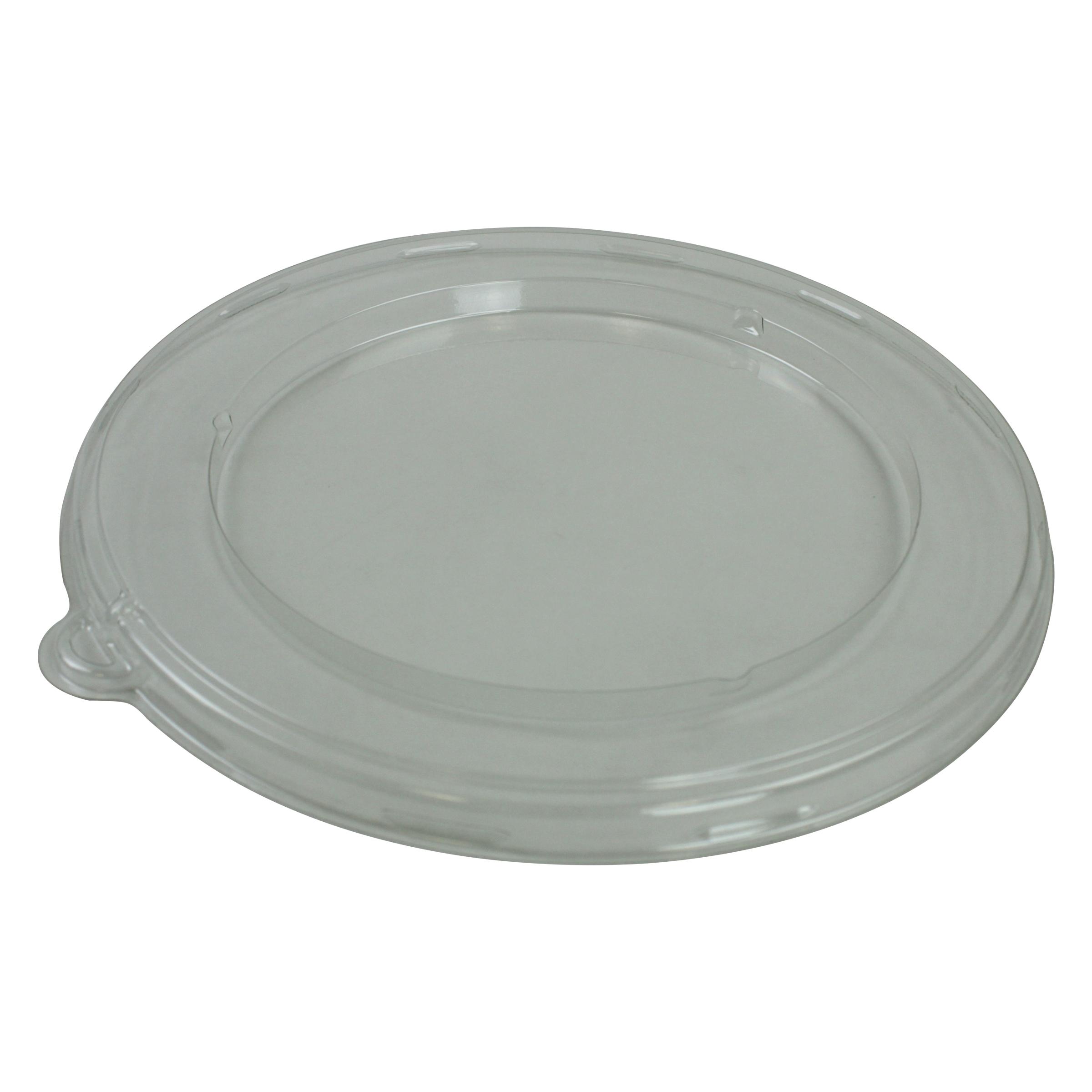 Lid 8.4X0.45 IN PET Clear Round For 24-32-48 OZ Bowl 300/Case