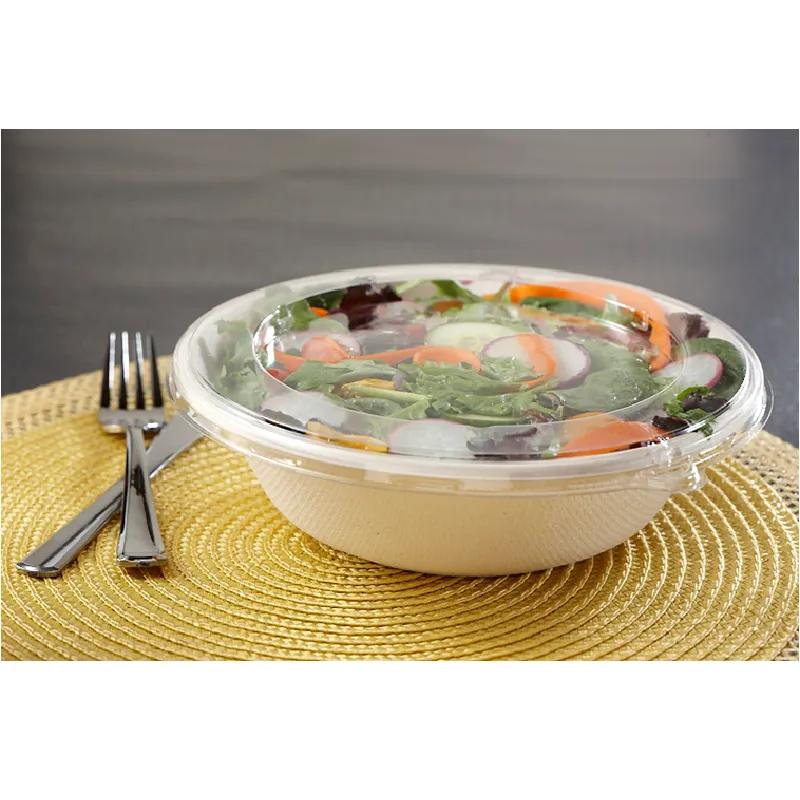 Lid 8.4X0.45 IN PET Clear Round For 24-32-48 OZ Bowl 300/Case