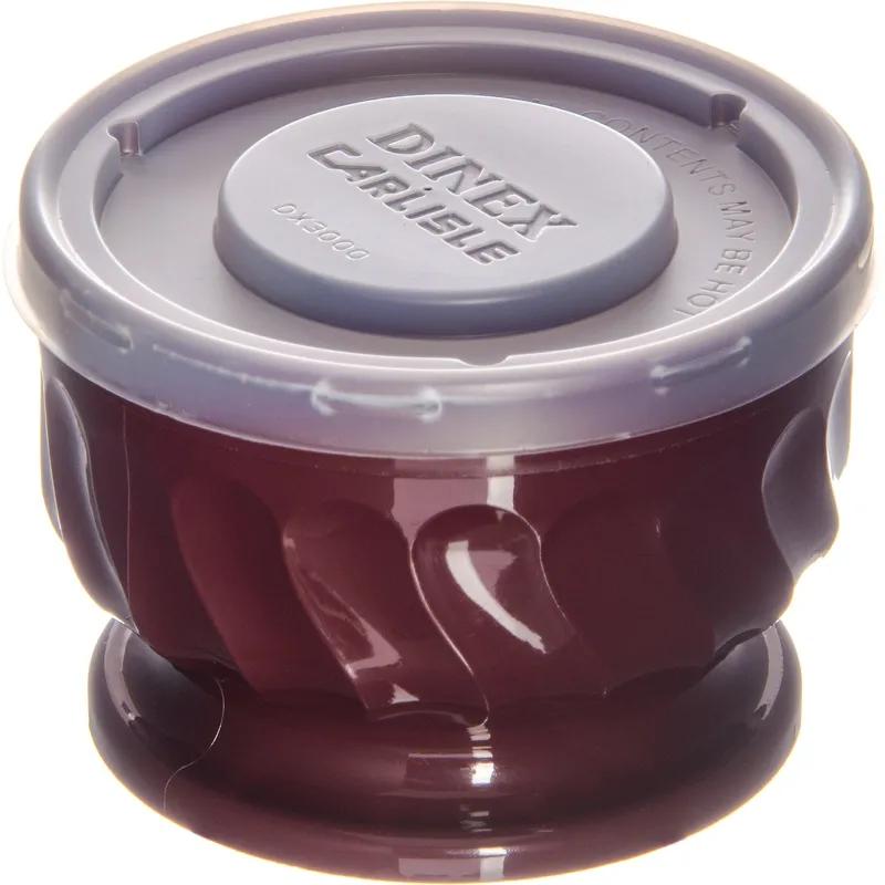 Dinex® Lid Flat PS Translucent For 5-8-12-16-20 OZ Cup No Hole 1500/Case