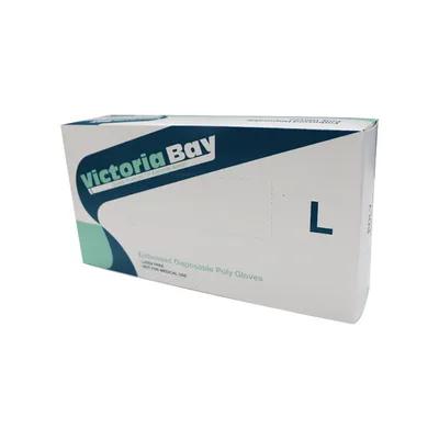 Victoria Bay Gloves Large (LG) LDPE Poly 500/Pack