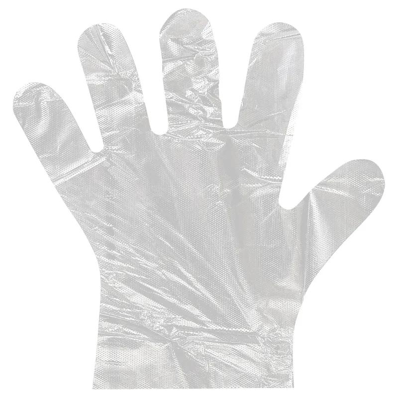 Victoria Bay Gloves Large (LG) Clear LDPE Disposable Powder-Free 500/Pack
