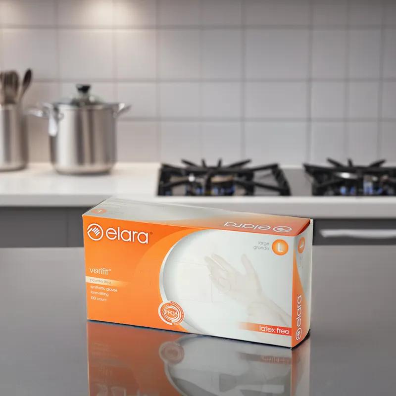 Gloves Large (LG) White PVC Powder-Free 1000/Case