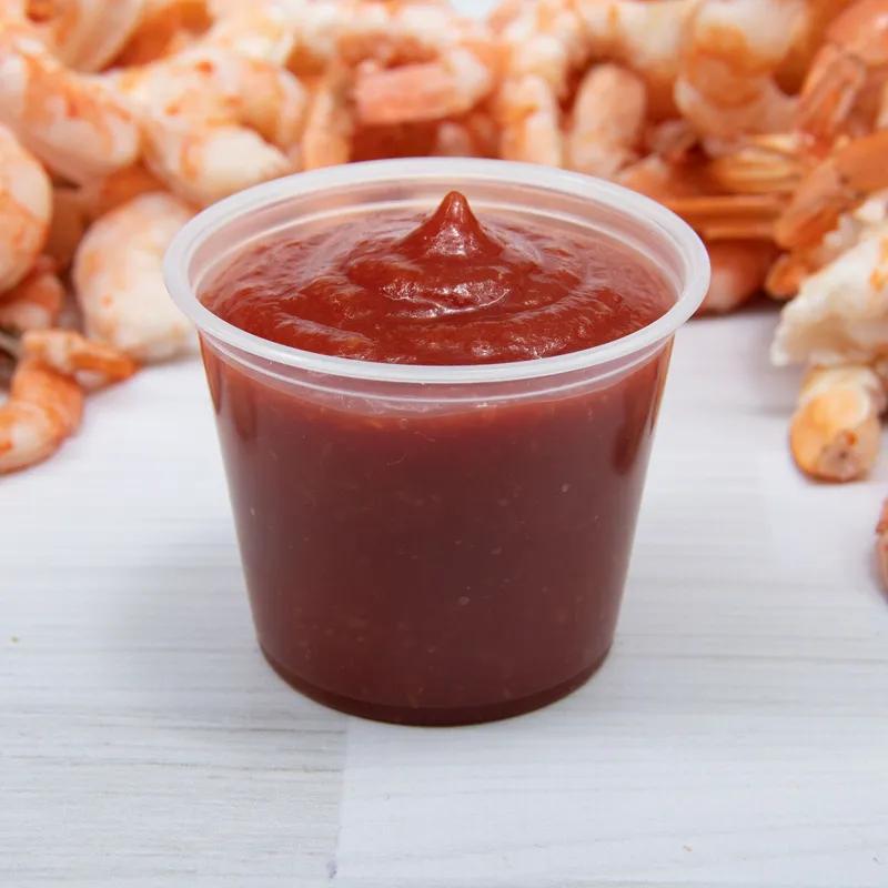 Solo® Souffle & Portion Cup 5.5 OZ PS Translucent Round Stackable 250 Count/Pack 10 Packs/Case 2500 Count/Case