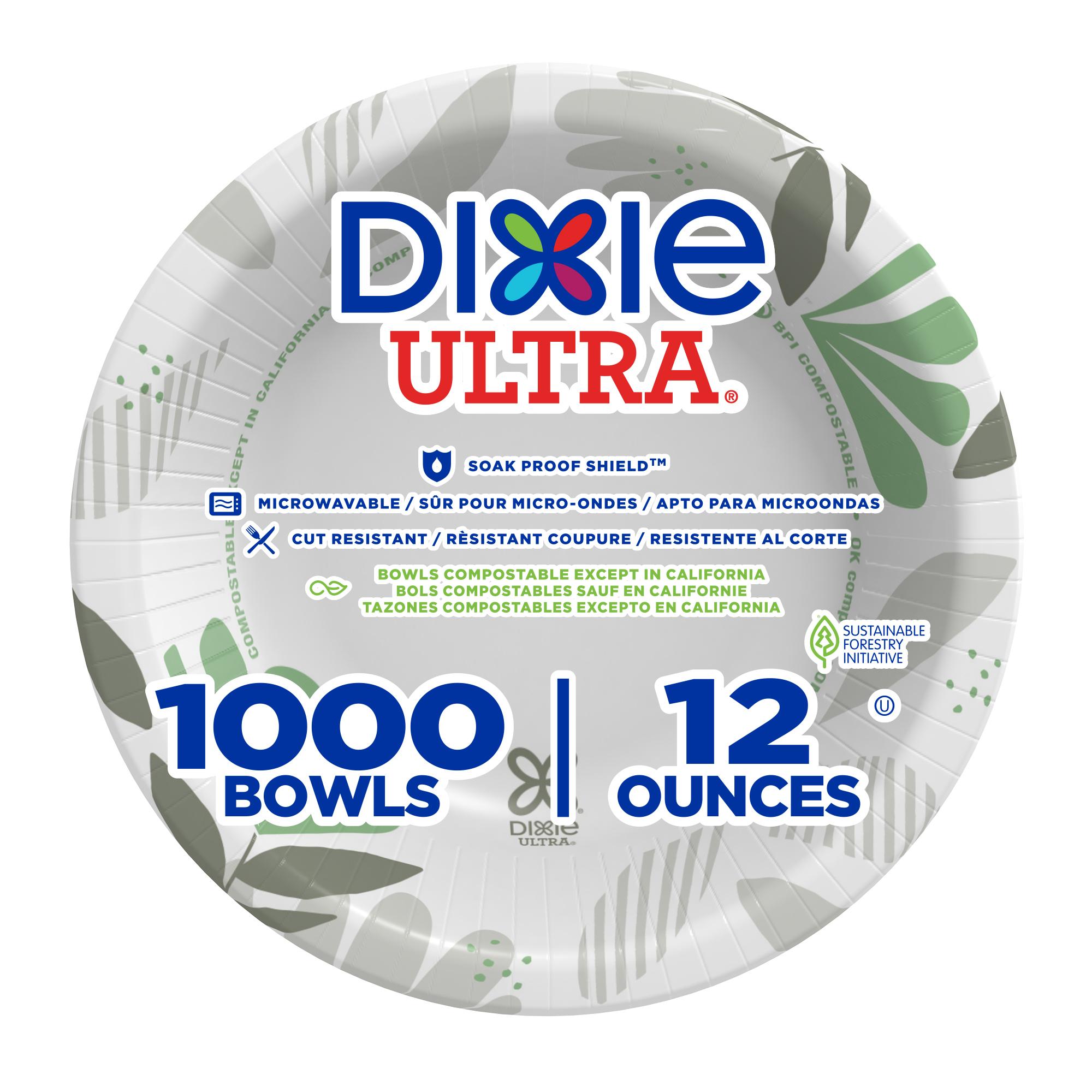 Dixie® Ultra Bowl 12 OZ Paper Multicolor Pathways Heavyweight 1000/Case